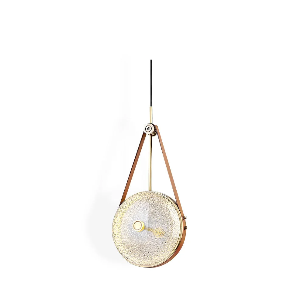 Crafted Clock Pendant Lamp Sophisticated