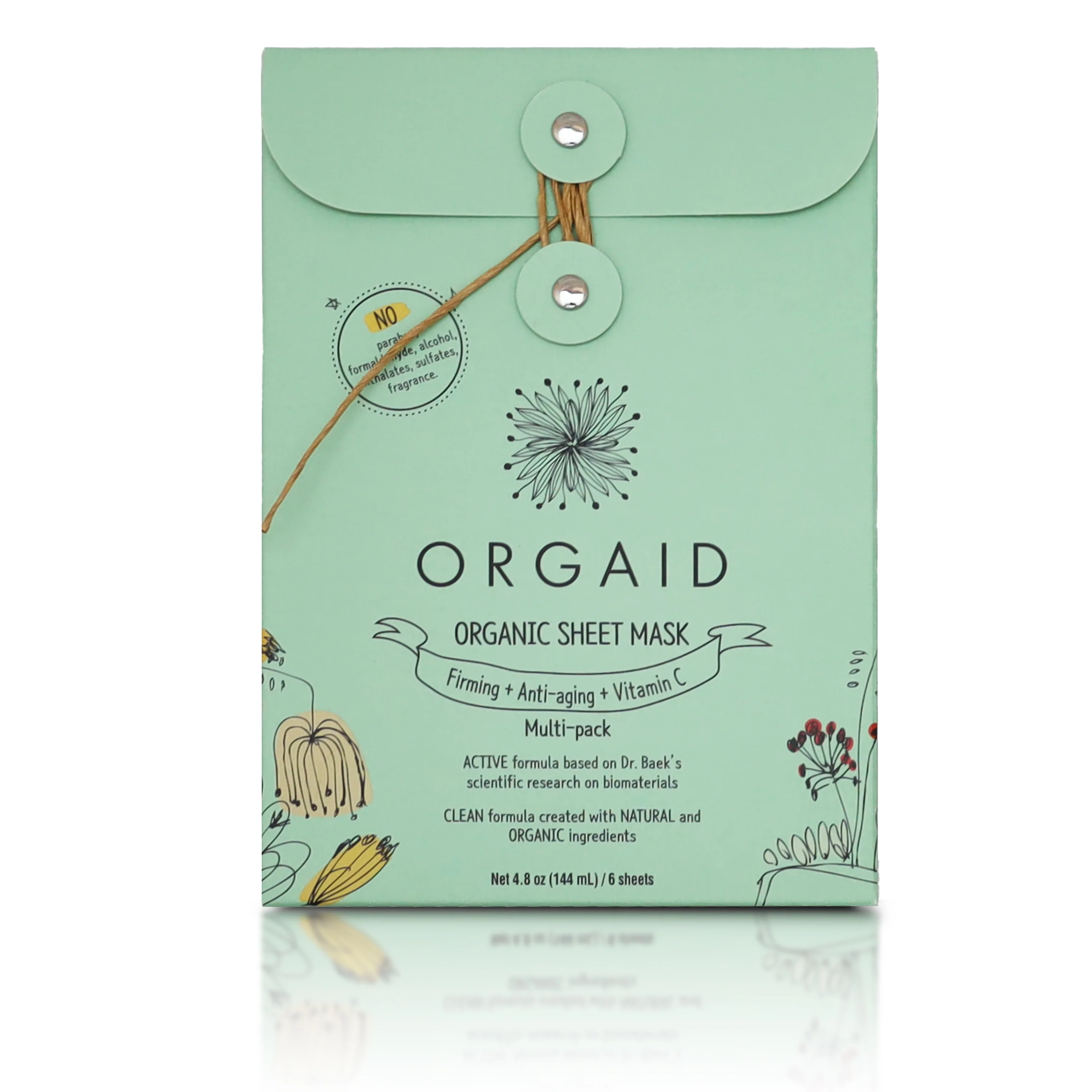Next-Generation ORGAID Organic Sheet Mask Multi-Pack Convenient