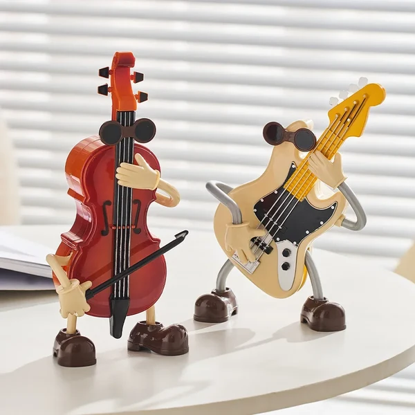 Recyclable Creative Nordic Musician Figurines Excellent
