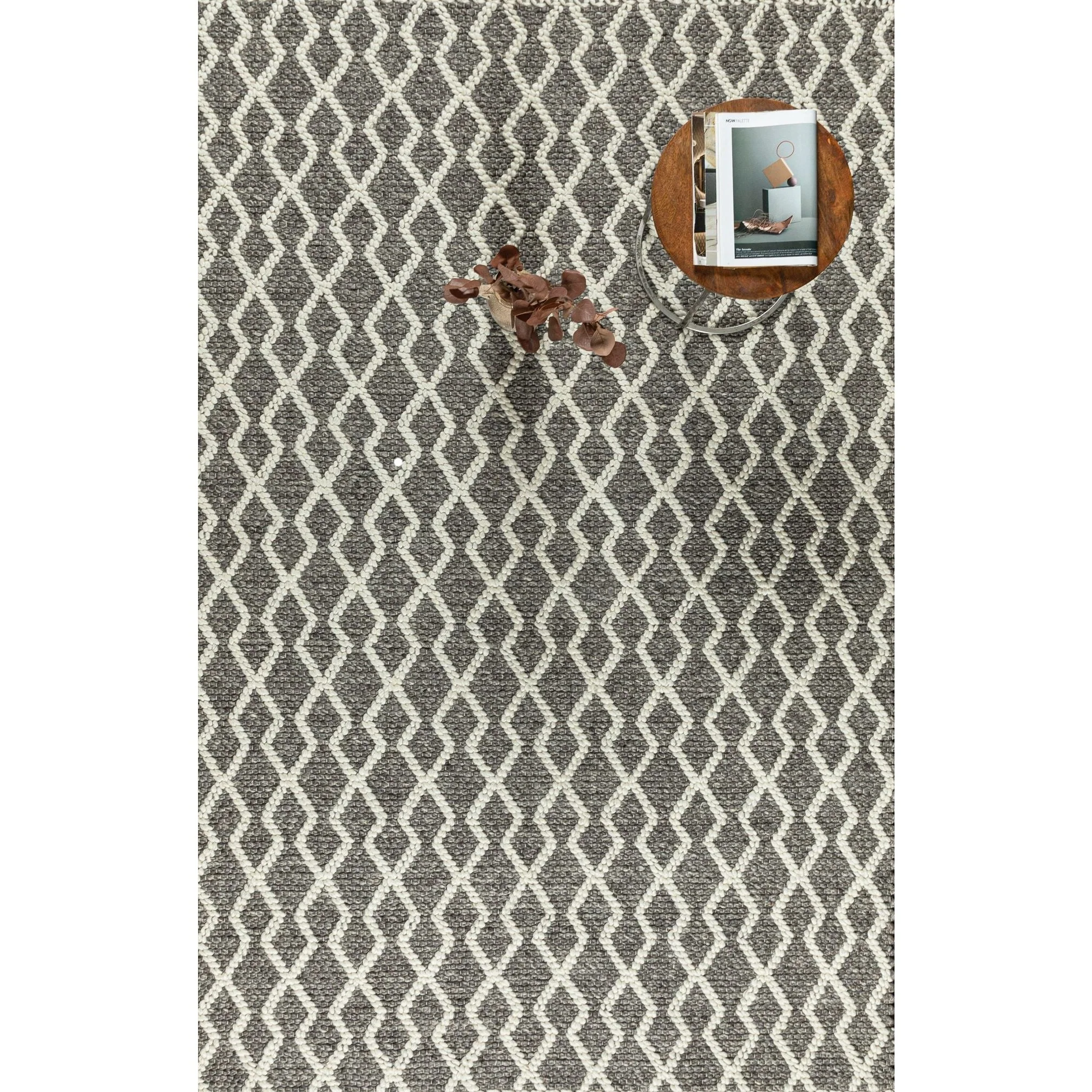 Artisan Fintona Hand Woven Rug Cream Mocha Efficient