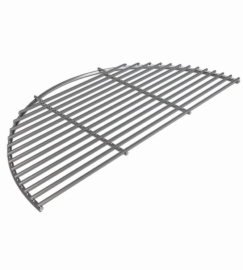 Safe Half Moon Cast Iron Cooking Grid For XLarge EGG Reliable