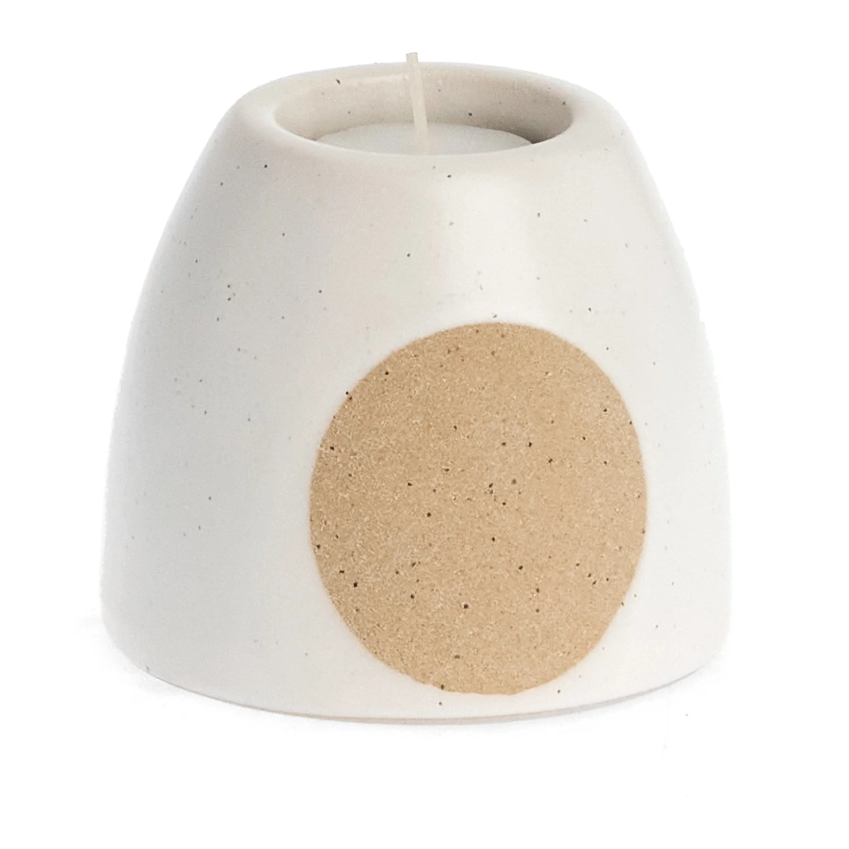 Outstanding Turner Candle Holder Ceramic Circle White Quality