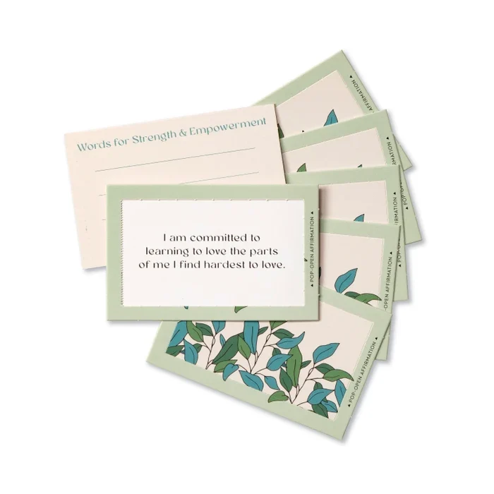 Original Design Affirmation Cards - Pop Up Cards Detailed