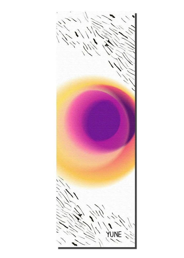 Detailed Yoga Mat 6mm Thick Multicolored Non-Slip Eco Friendly Yune Yoga Rylos Pure