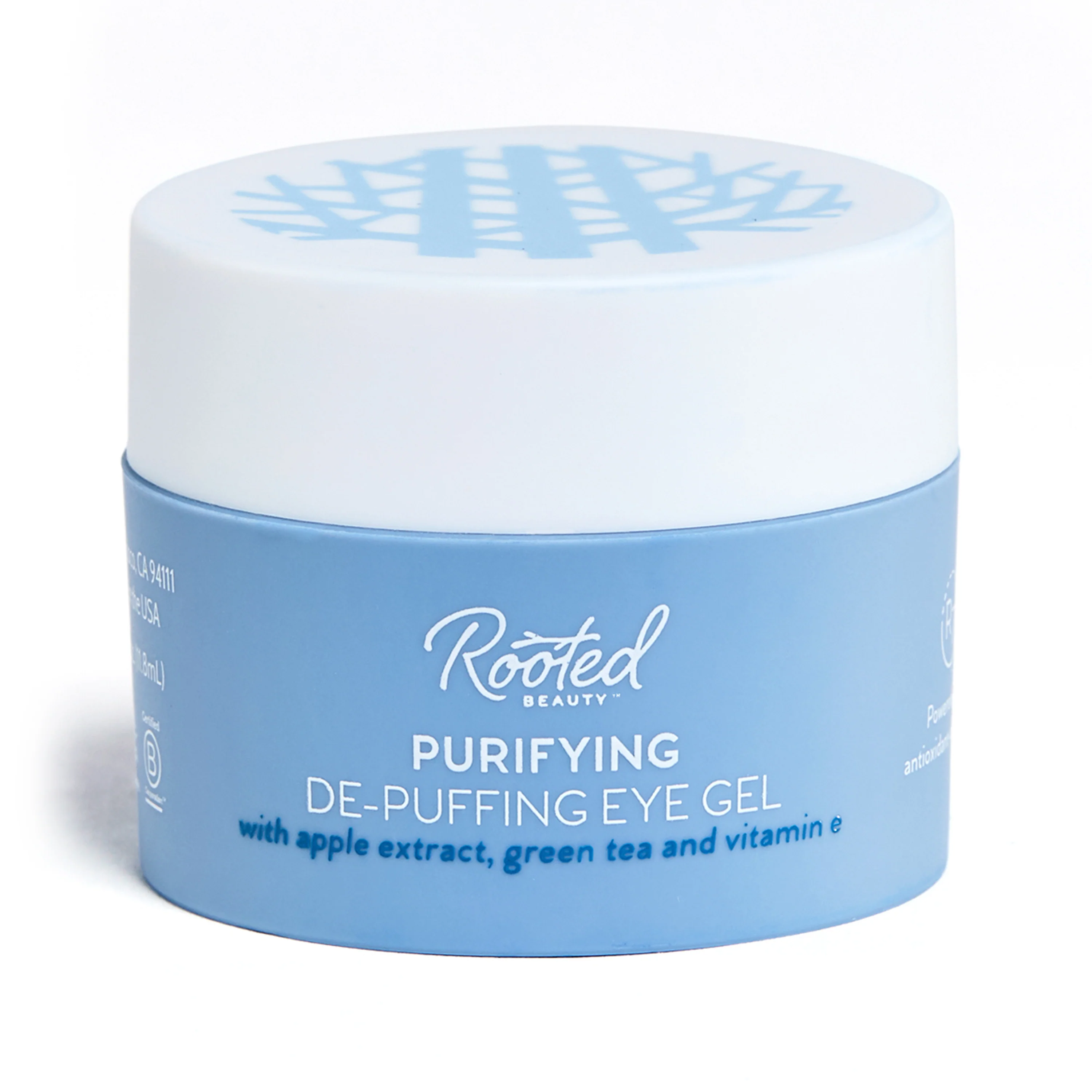 Fashionable Rooted Beauty Purifying De-puffing Eye Gel Top-Quality