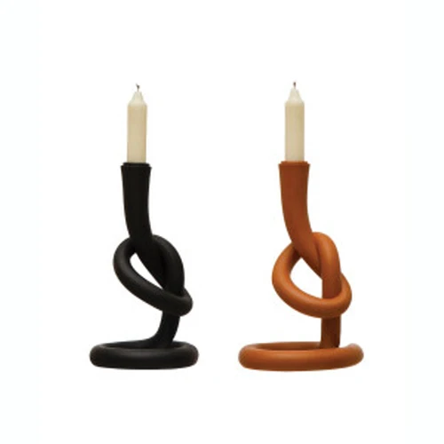 High-Grade Resin Twisted Taper Holder 2 Colors Green