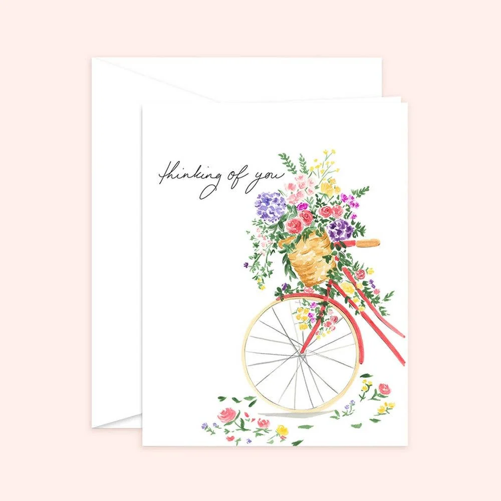 Relaxed Thinking of You Floral Sympathy Card Outstanding