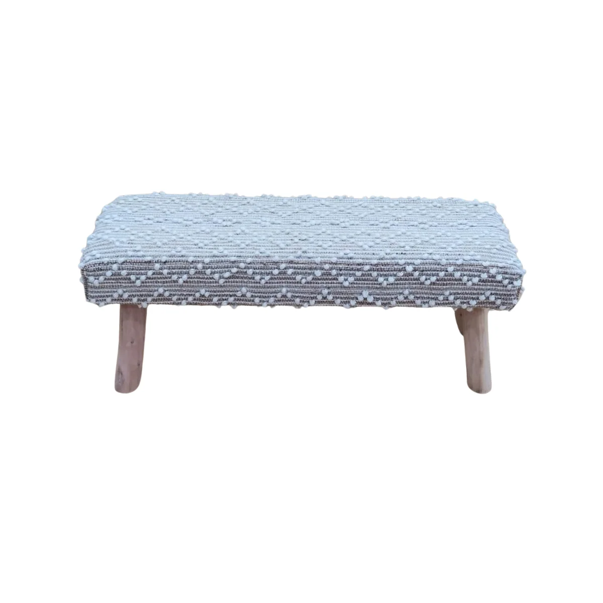 Relaxed Leeward Bench - Natural Ivory Authentic