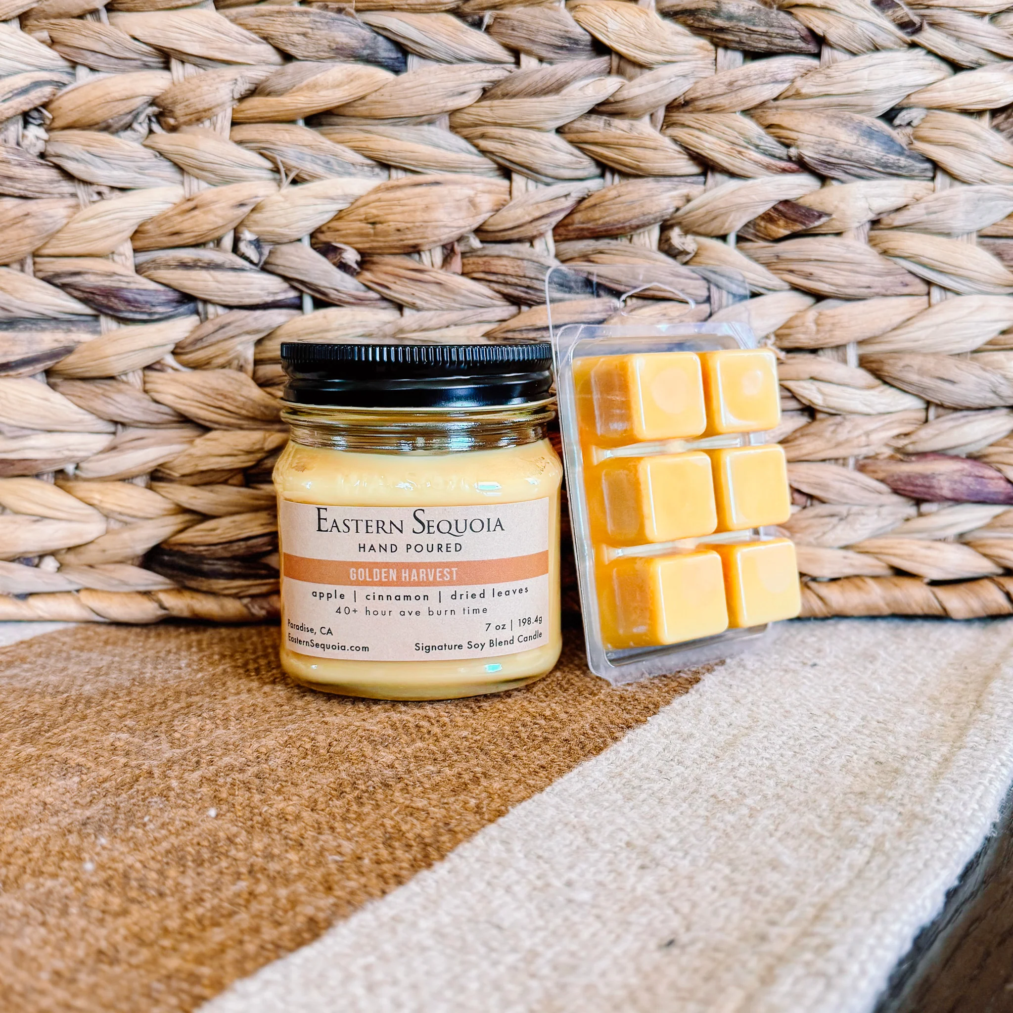 Durable Golden Harvest Candle Responsible