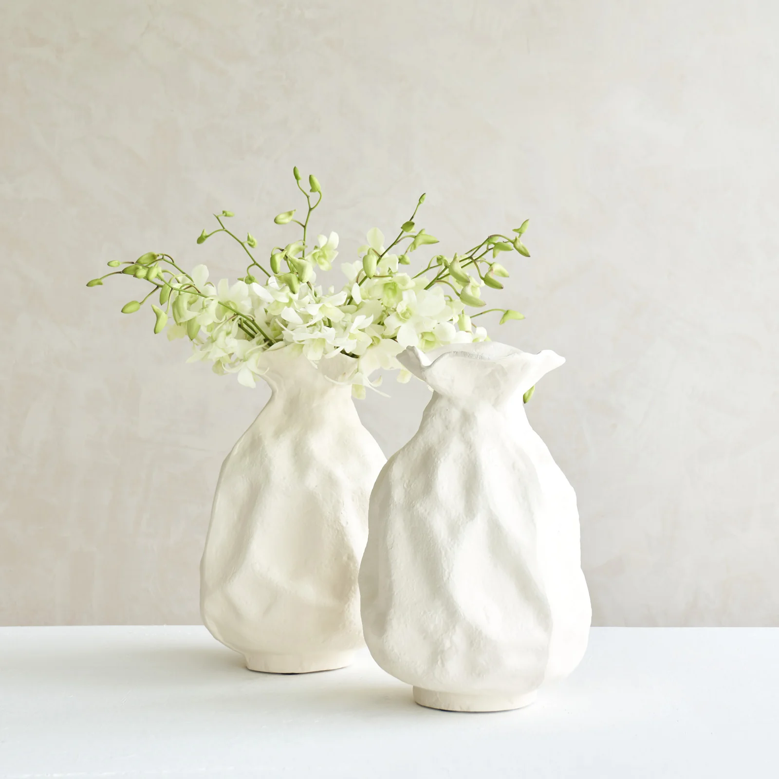 High-End Holbox Vase Cream Outstanding