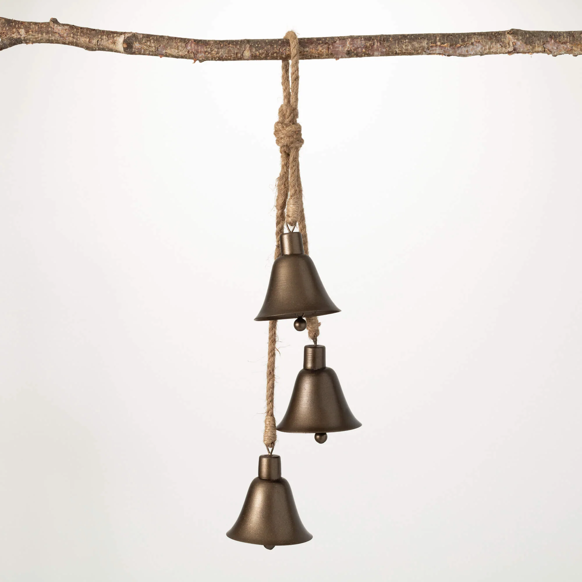 Sophisticated Bronze Christmas Bell Swag Luxury