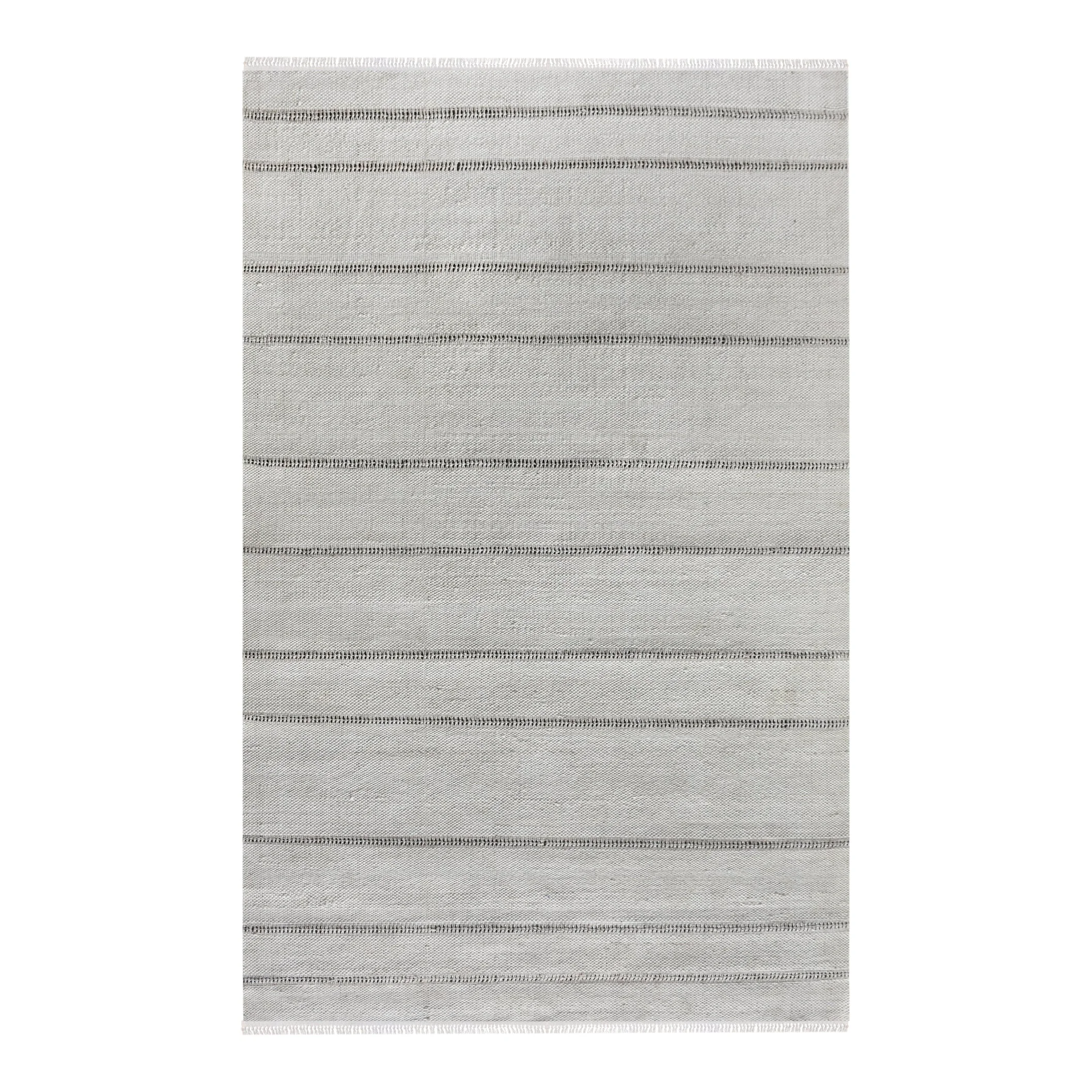 Reliable Hallshire Handwoven Rug Of Manmade Fibres - Beige Carefully Designed