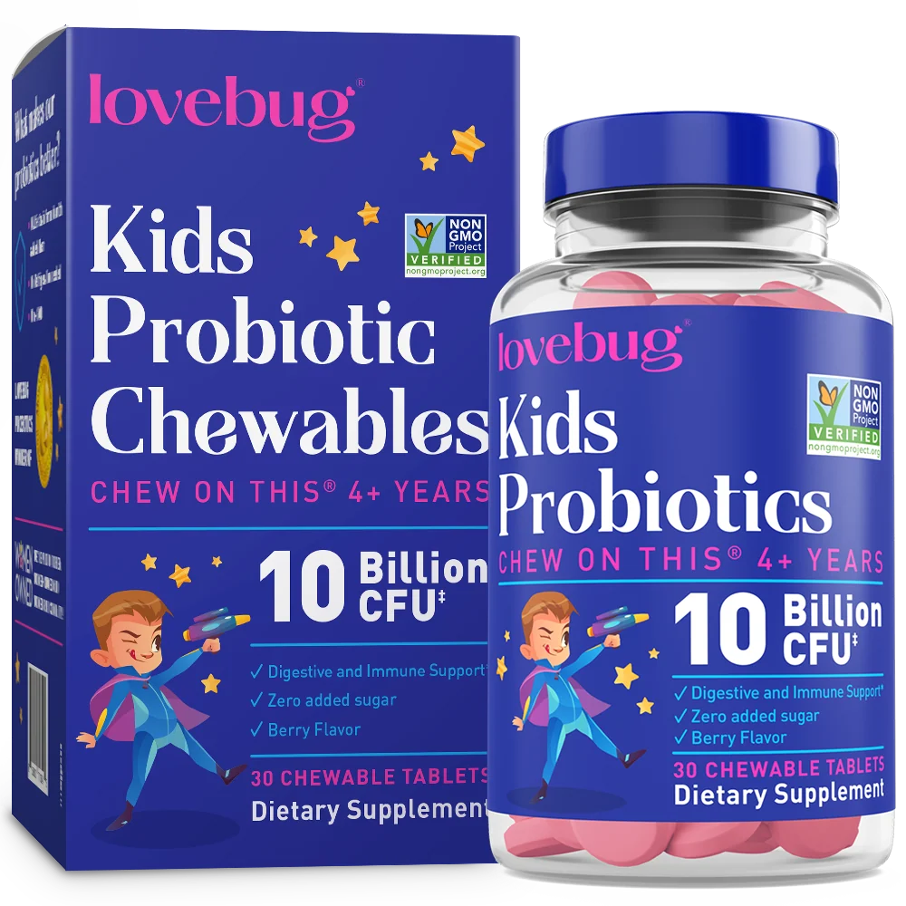 Optimized Lovebug Kids Probiotic Chewable - Chew on This Verified