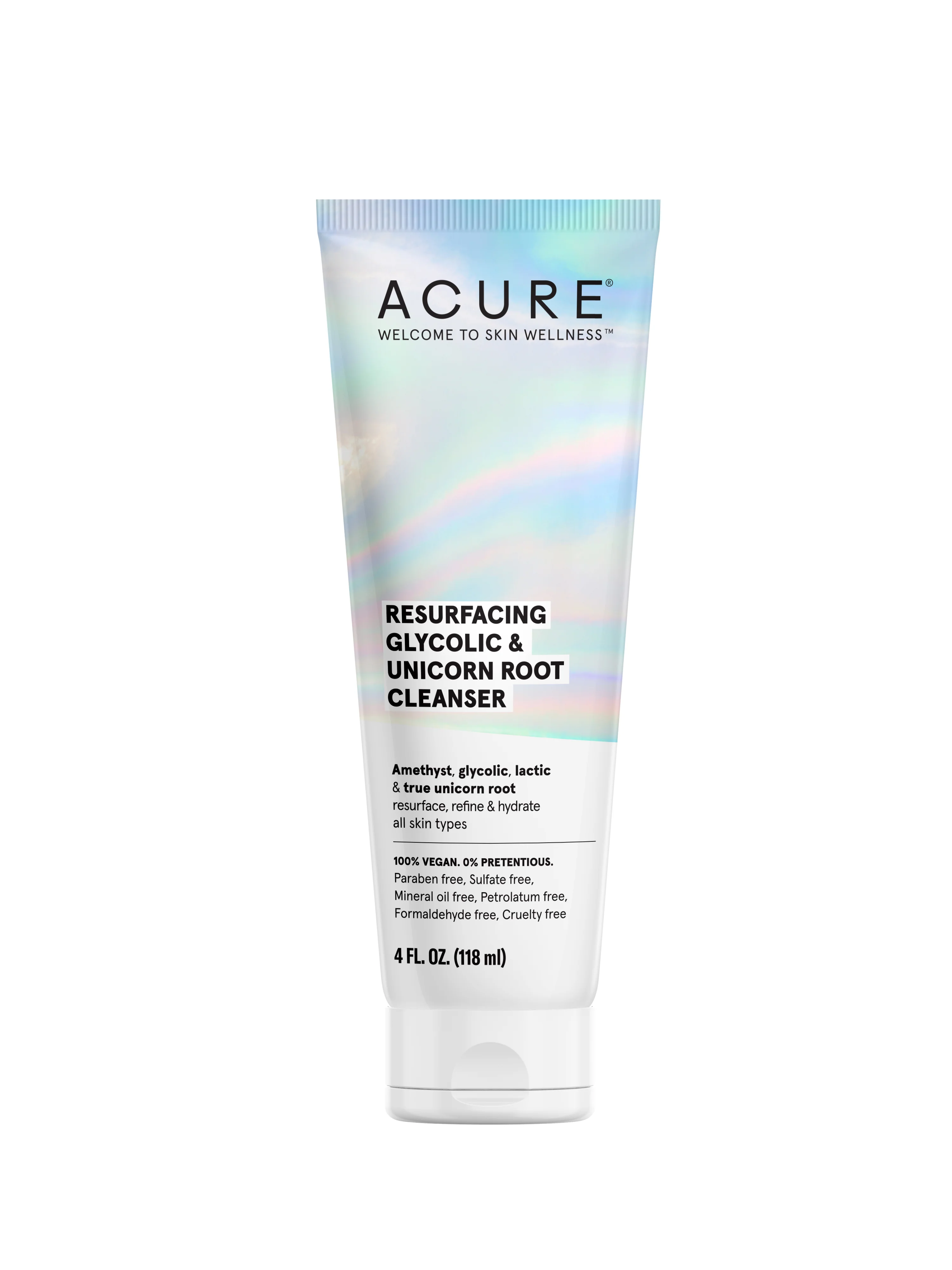 Next-Generation Acure Resurfacing Glycolic Unicorn Root Cleanser Responsible
