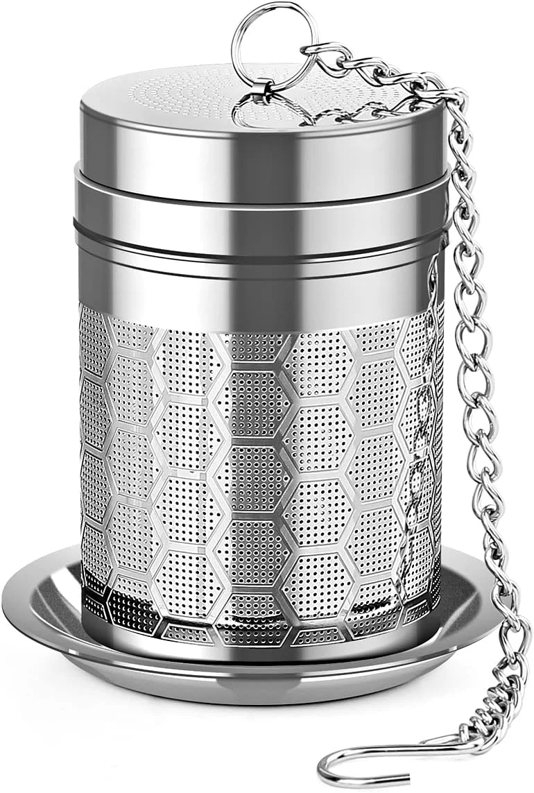 Outstanding Tea Infusers for Loose Tea 1 Pack 18 8 Stainless Steel Tea Strainer Extra Fine Mesh Tea Diffuser for Brewing Tea Spices Seasoning Minimalist