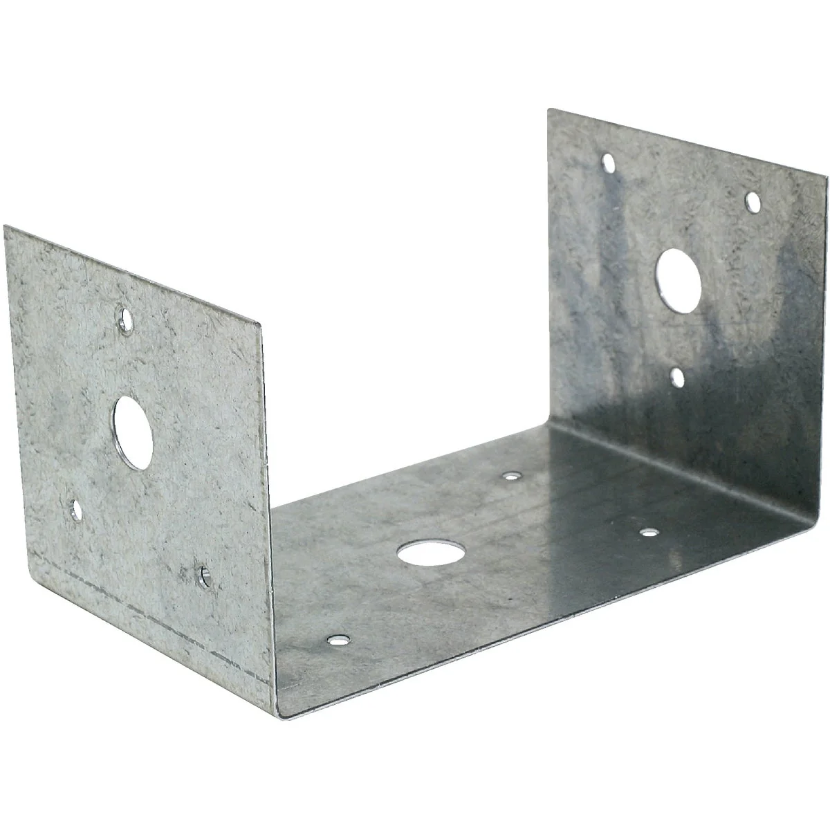 Detailed Simpson Strong-Tie 4 In. x 6 In. 18 ga Galvanized BC Post Cap Base Durable