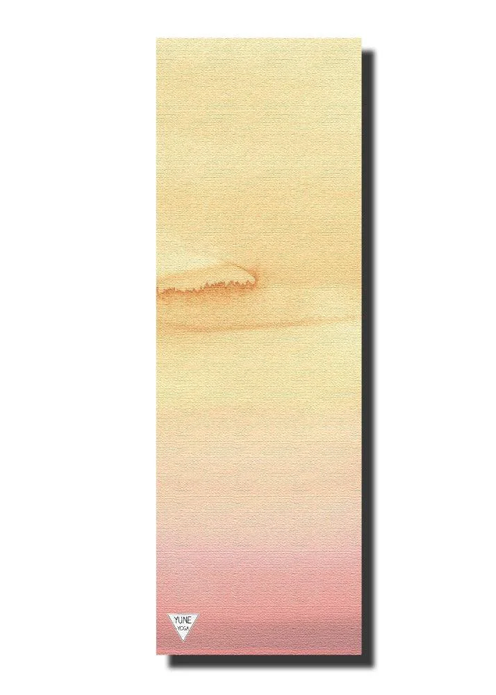 Durable Yoga Mat 6mm Thick Yellow Non-Slip Eco Friendly Yune Yoga Hera Optimized