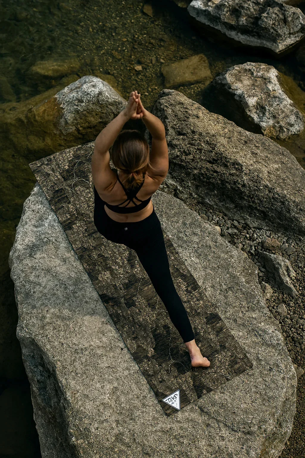 Prestigious tree x Yune Yoga Timber Camo Yoga Mat – Eco-Friendly Non-Slip 6mm PER Mat for All Levels Lightweight