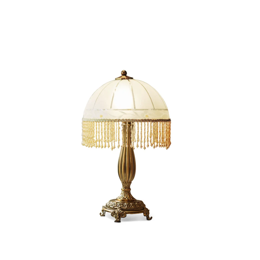 Exclusive Tassel Flower Table Lamp Enhanced
