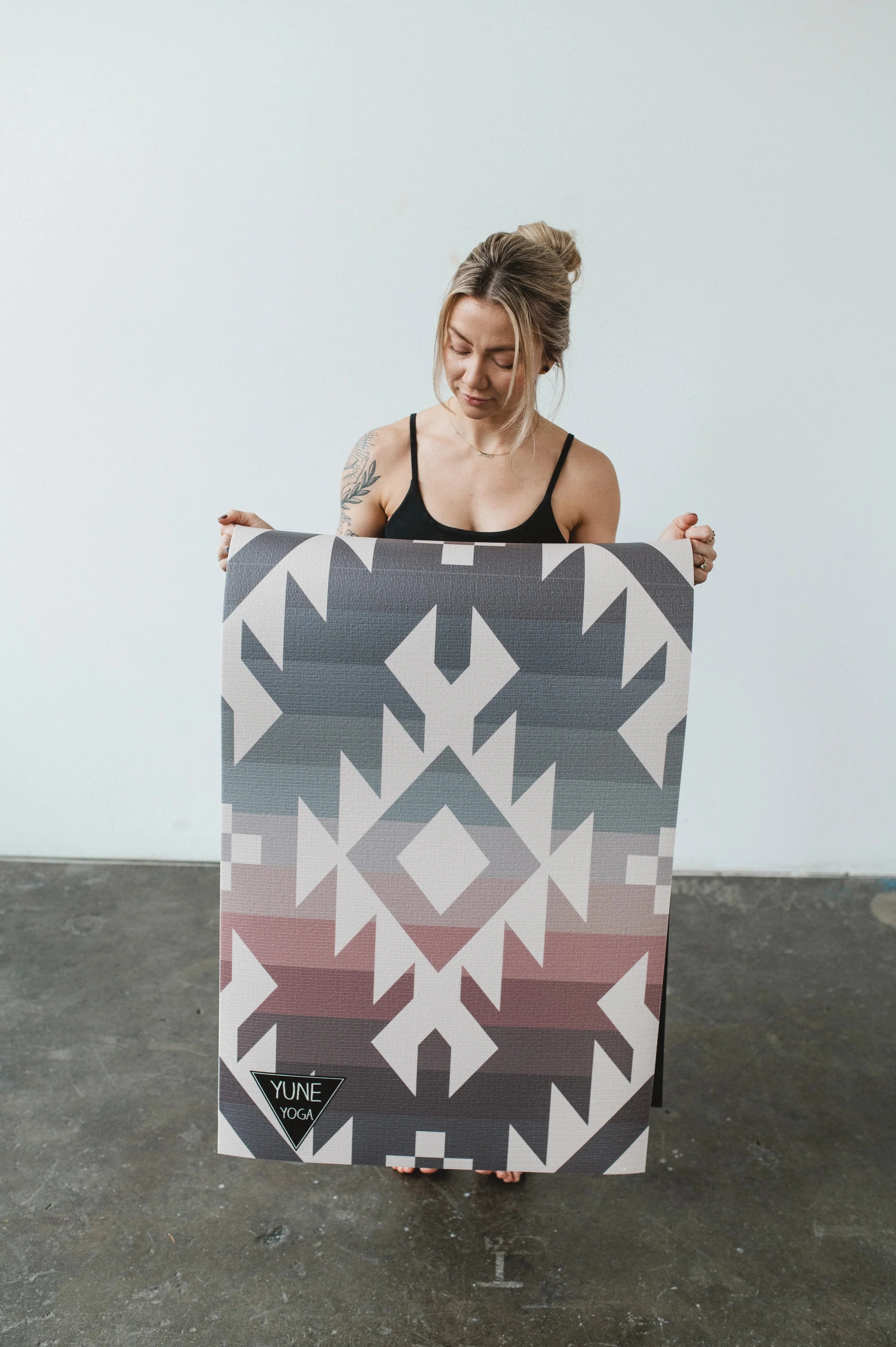 Trusted Obsidian Ridge Yoga Mat – 6 mm Extra Thick Double-Sided Non-Slip Eco-Friendly PER with UV-Printed Design Yune Yoga Modern