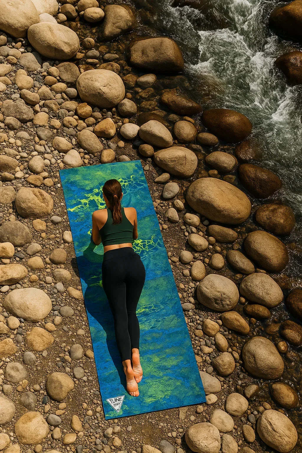 Original tree x Yune Yoga WAV3 Camo Yoga Mat – Eco-Friendly Non-Slip 6mm PER Mat Elegant