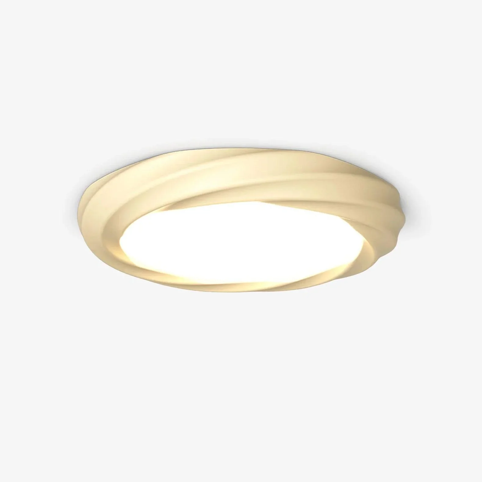 Detailed Simple Cream Ceiling Light Unique