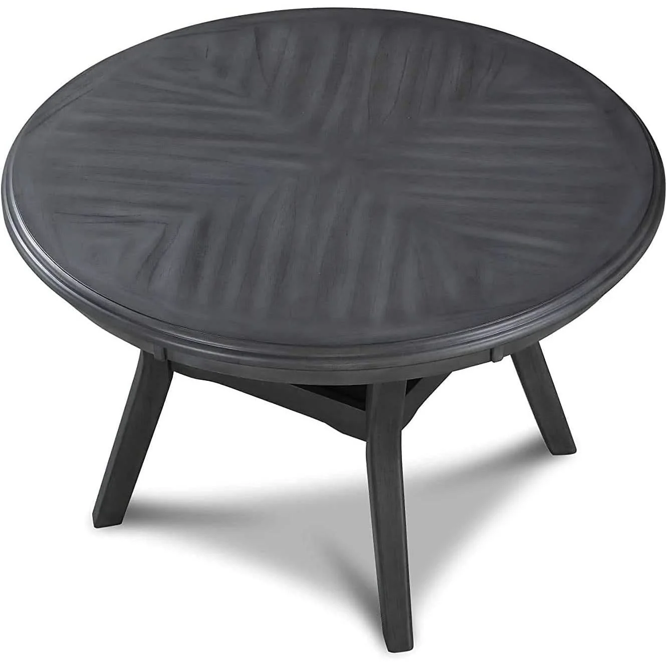 Authentic Gray Round Dining Table And Chairs 5 Piece Dining Room Set Luxury