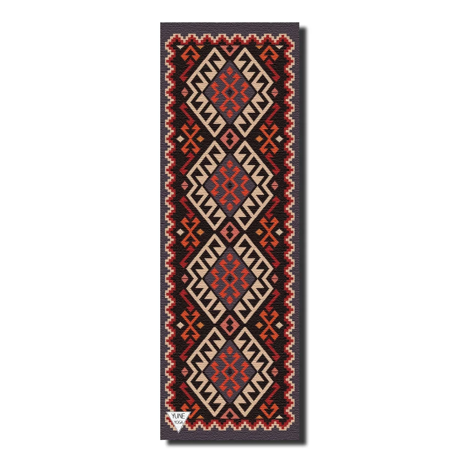 Official Moab Sunset Yoga Mat – 6 mm Extra Thick Double-Sided Non-Slip Eco-Friendly PER with Red Canyon Sunset Design Yune Yoga User-Friendly