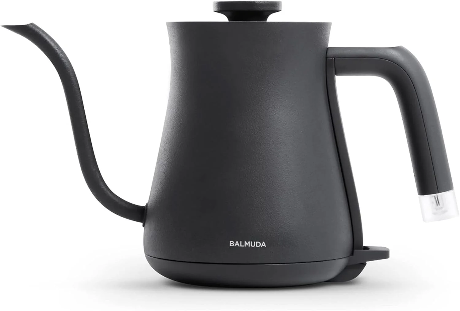 Balmuda The Kettle Electric Gooseneck Kettle Lightweight Stainless Steel 0.6L 20fl oz Capacity Neon Light Indicator User-Friendly