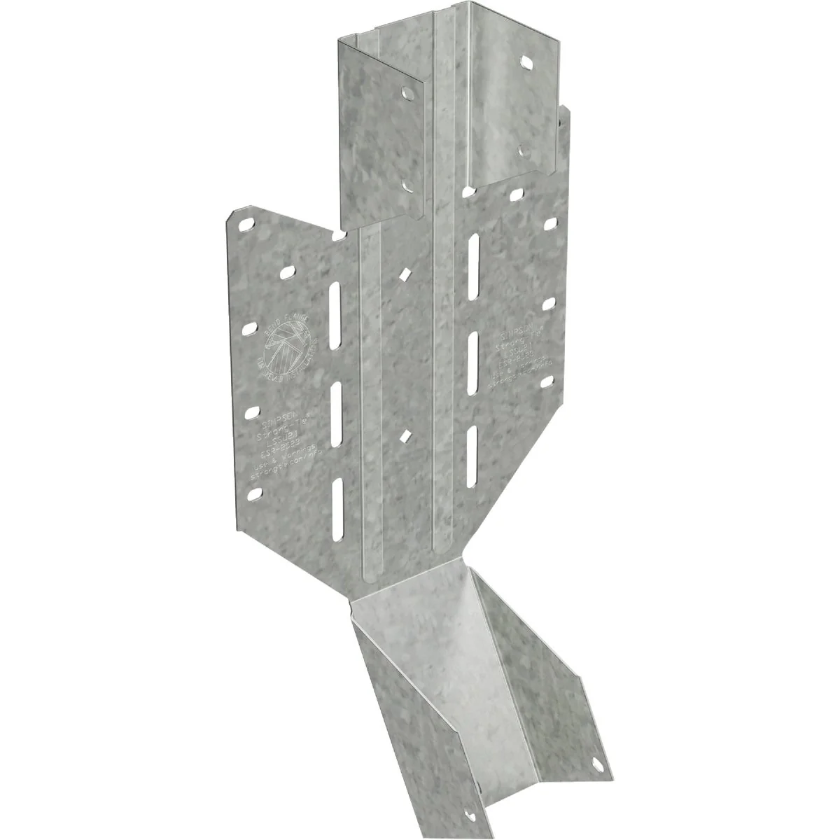 Organic Simpson Strong-Tie 2-1 8 In. Galvanized Steel Adjustable U Hanger Artisan