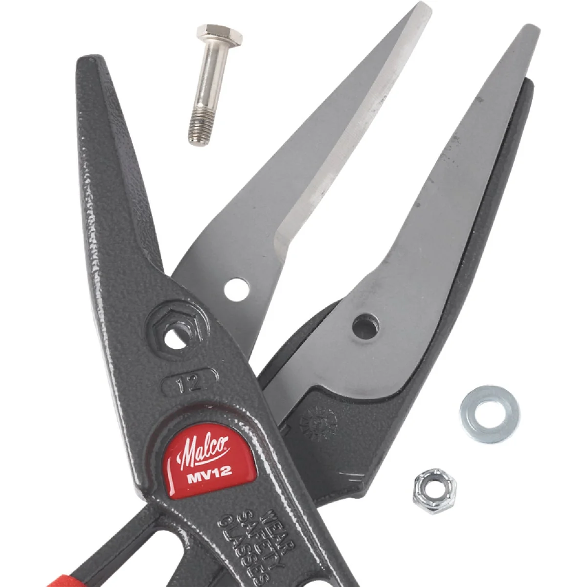 Verified Malco Andy 3 In. High Carbon Steel Straight Snip Blades Fashionable