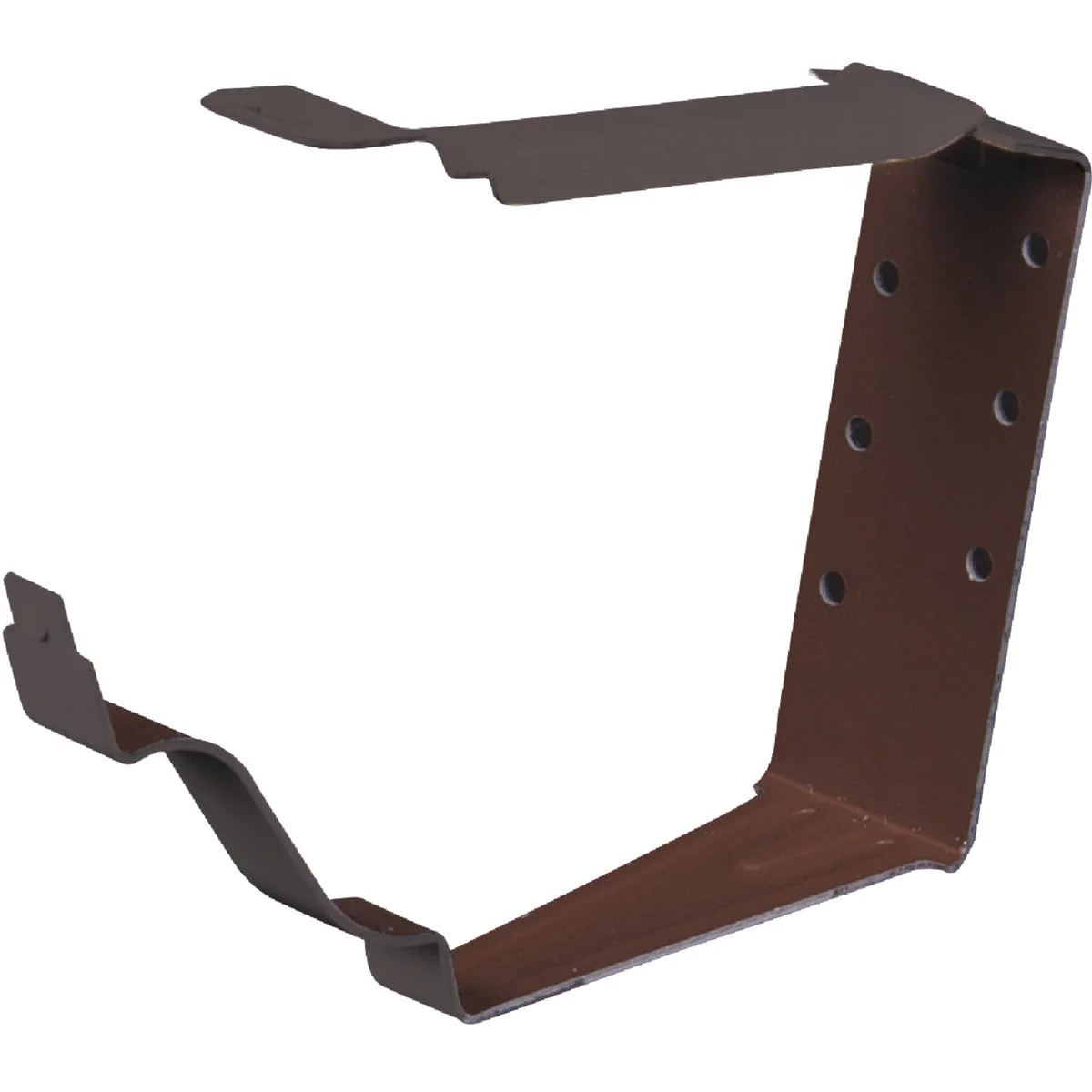 User-Friendly Spectra Metals K Style Aluminim Brown Snap-Lok Gutter Hanger Bracket 4-Pack Innovative