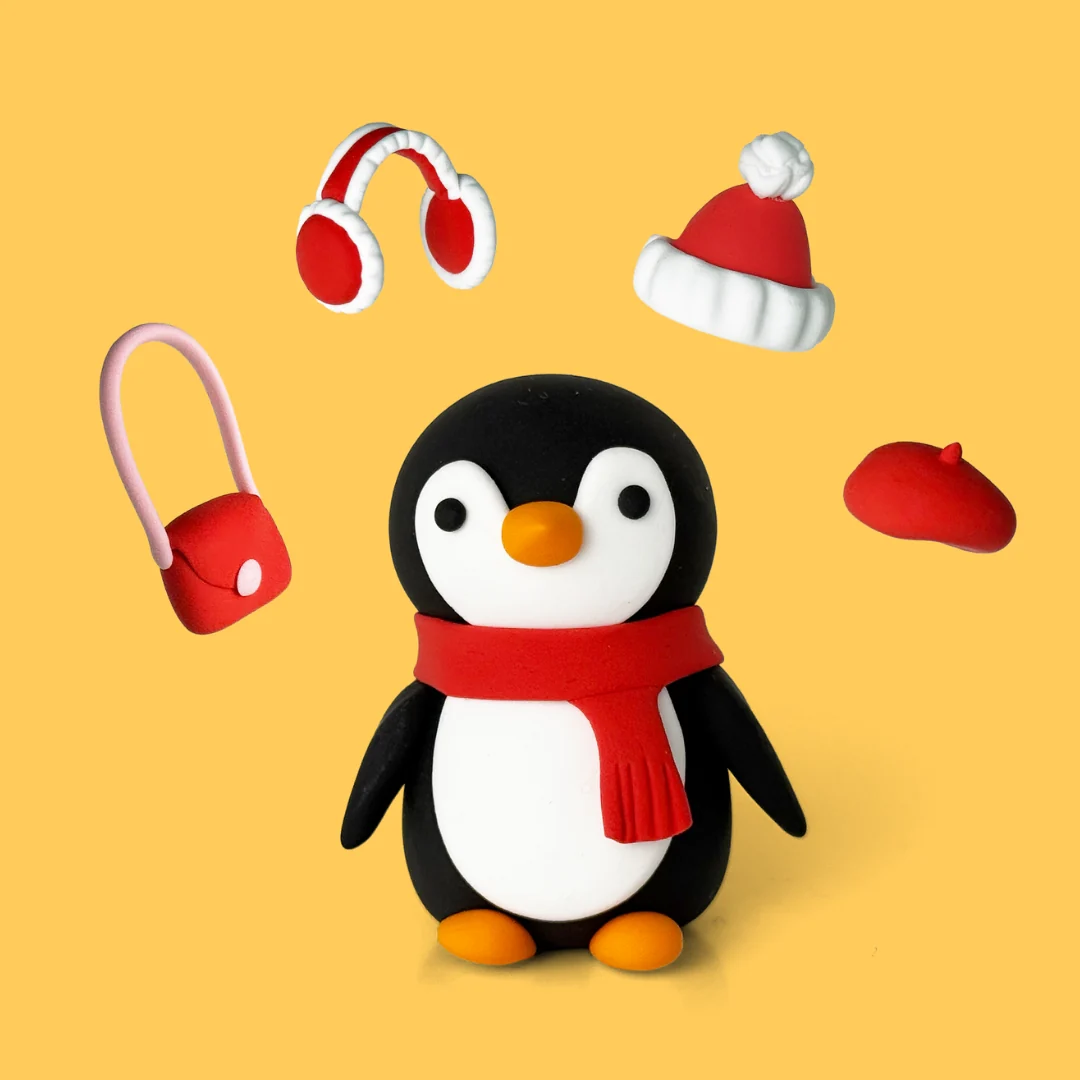 Specialty Penguin Clay Crafting Kit Luxury