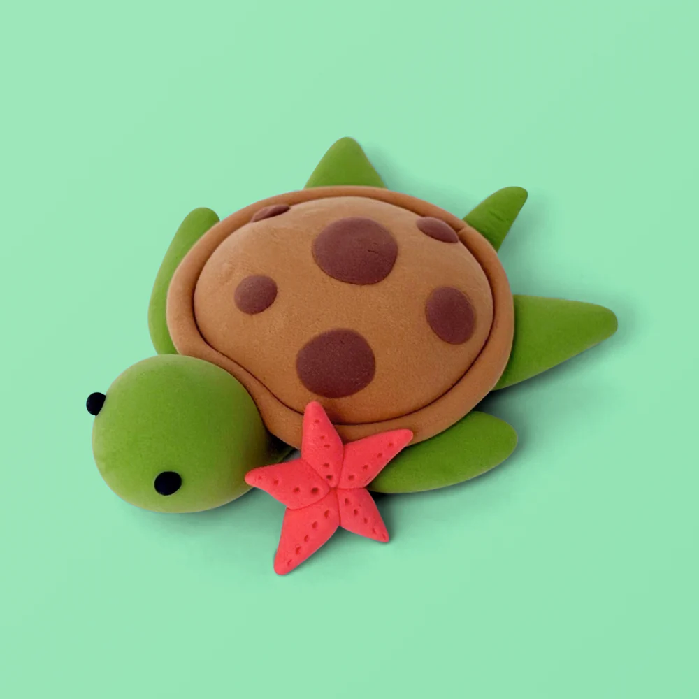 Long-Lasting Sea Turtle Clay Crafting Kit Comfortable