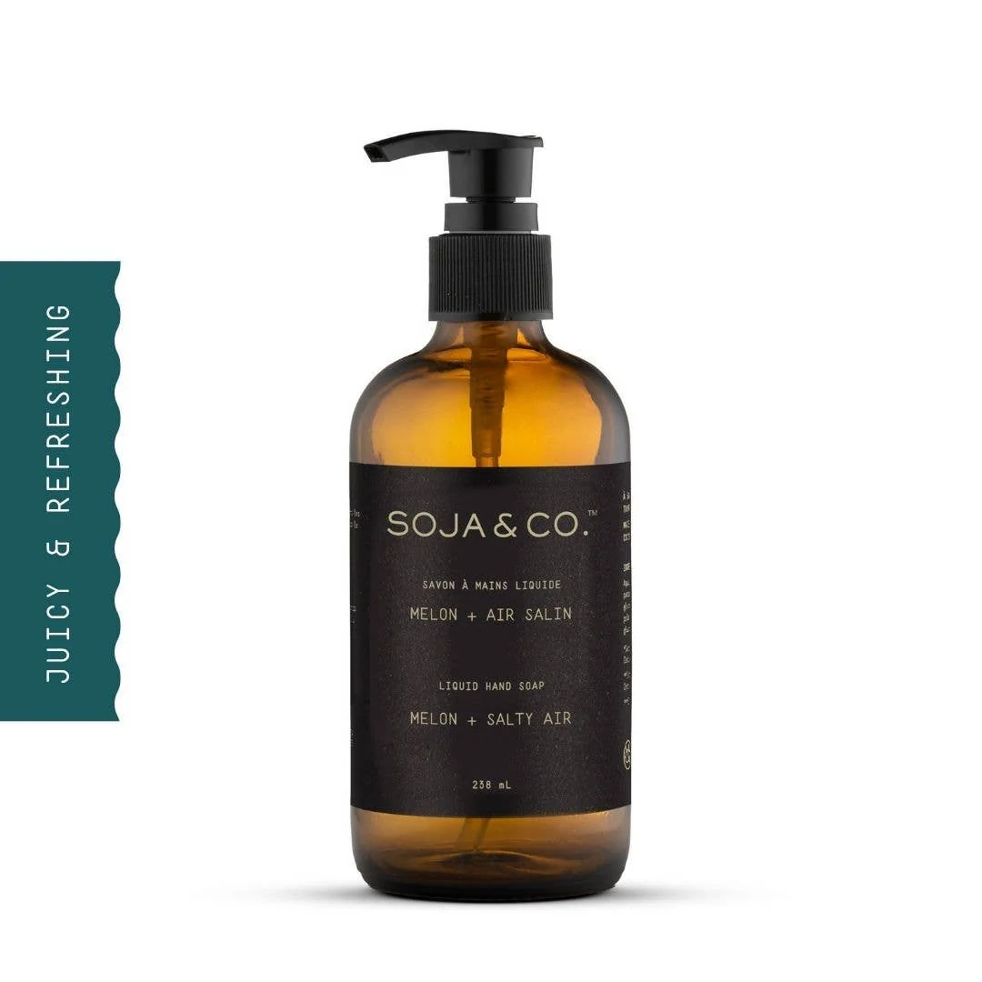 Enhanced Liquid Hand Soap Melon Salty Air 238ml Detailed