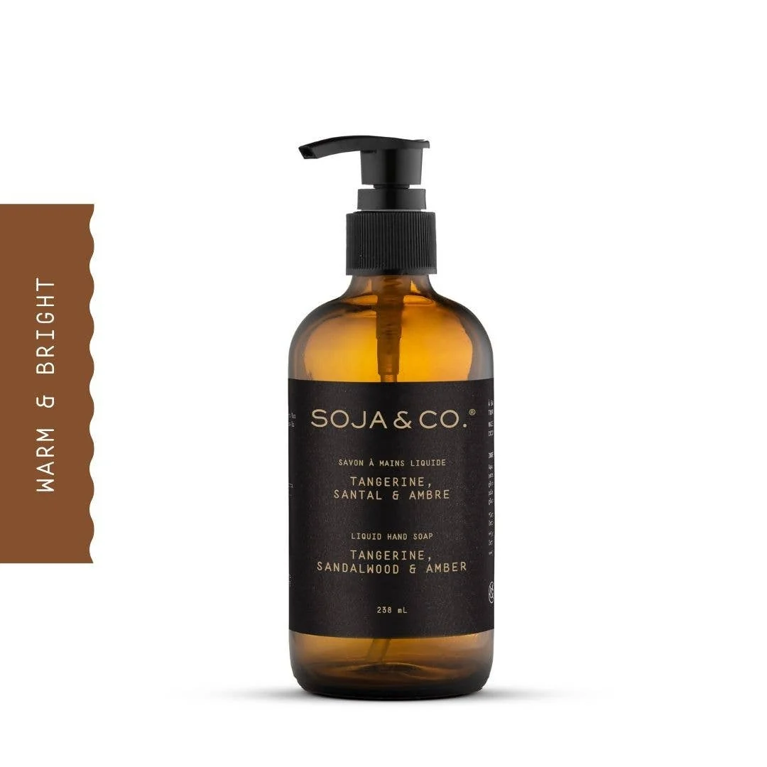 Responsible Liquid Hand Soap Tangerine Sandalwood Amber 238ml Superior