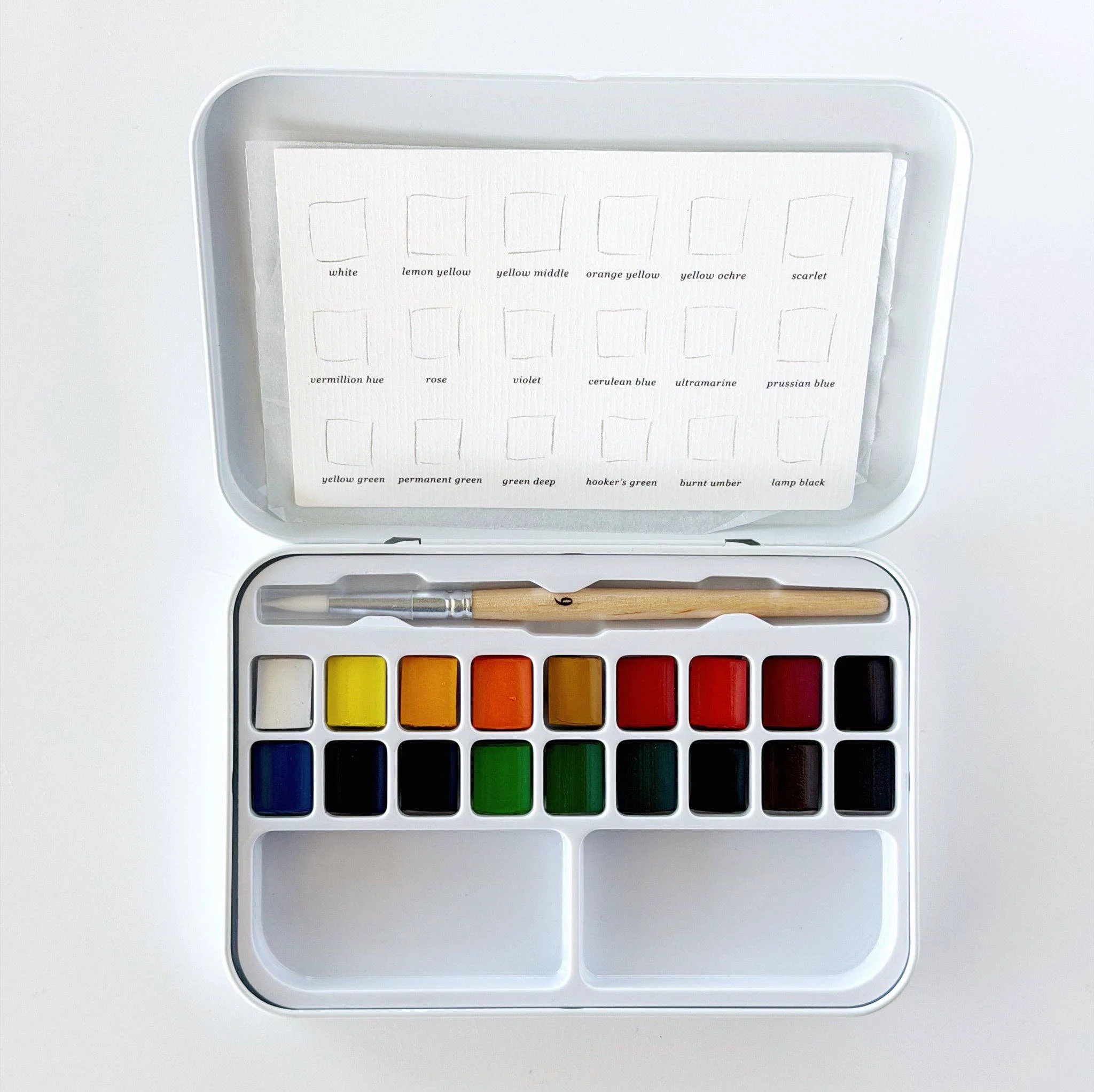 World-Class Watercolour Paint Set- 18 Colours with brush Genuine
