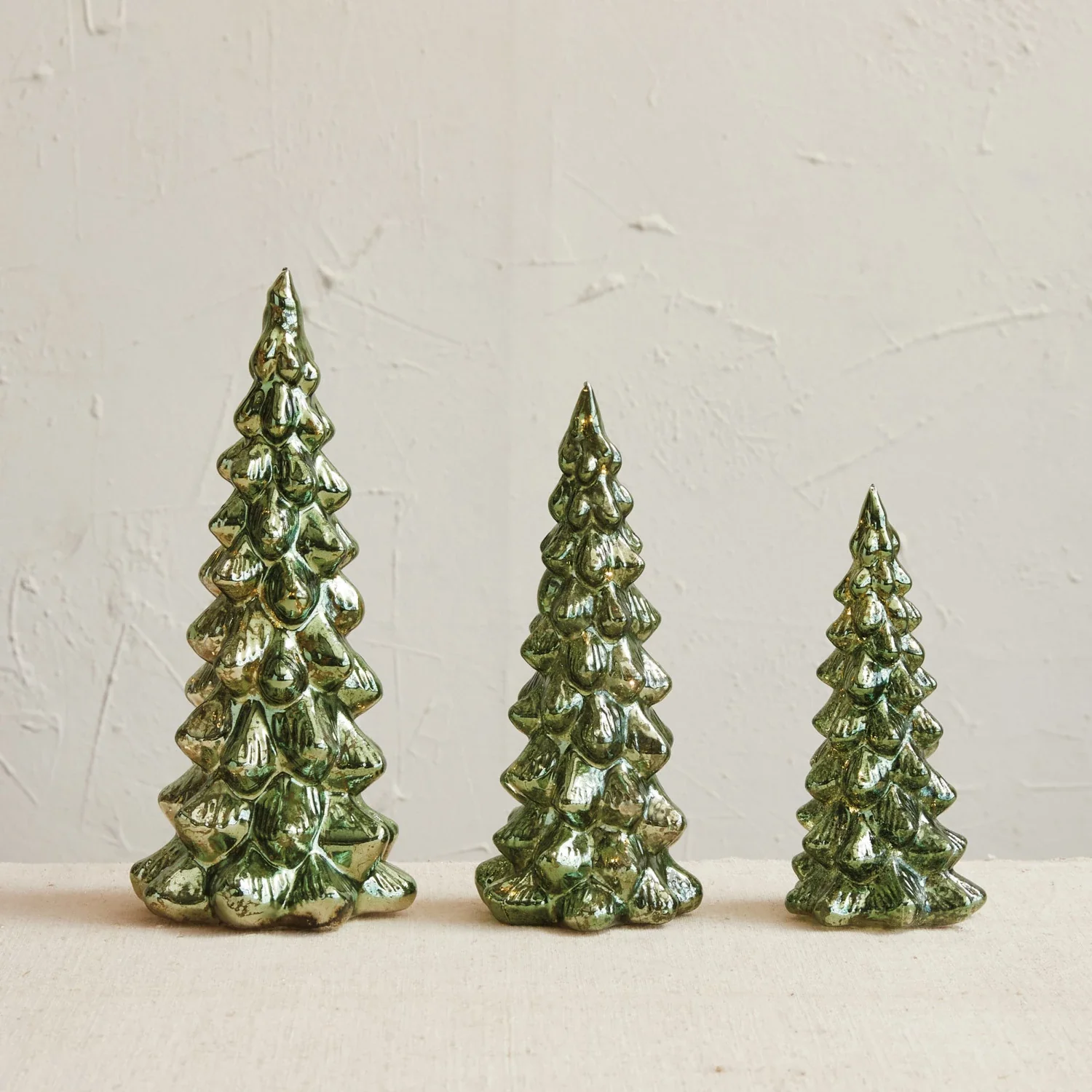 Fast Mercury Glass LED Trees Powerful