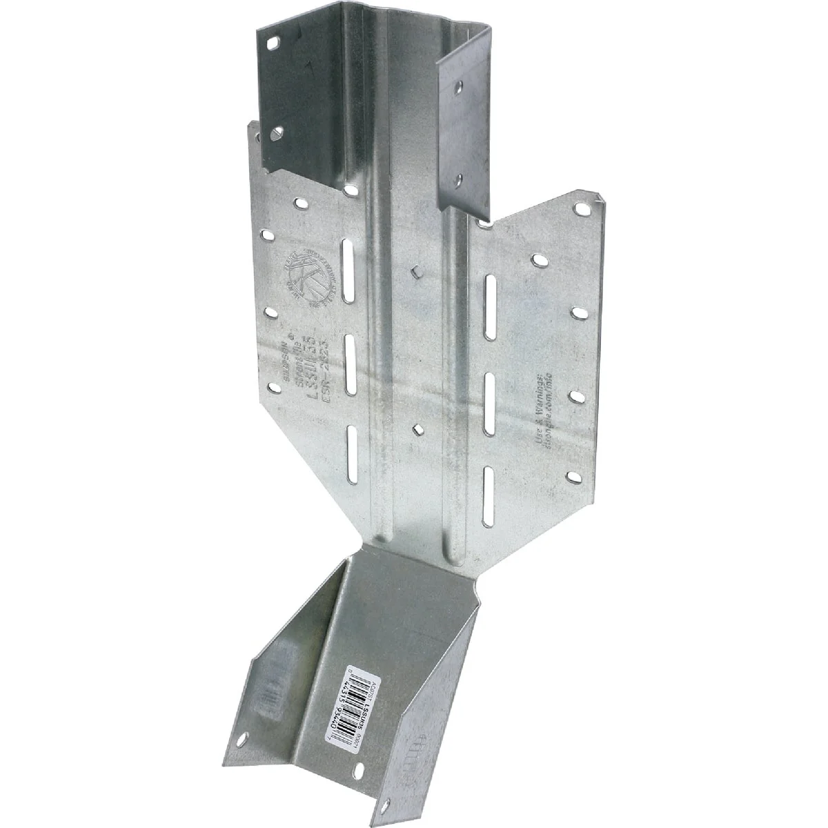 Reusable Simpson Strong-Tie 2-5 16 In. Tall Galvanized Steel Adjustable U Hanger Detailed