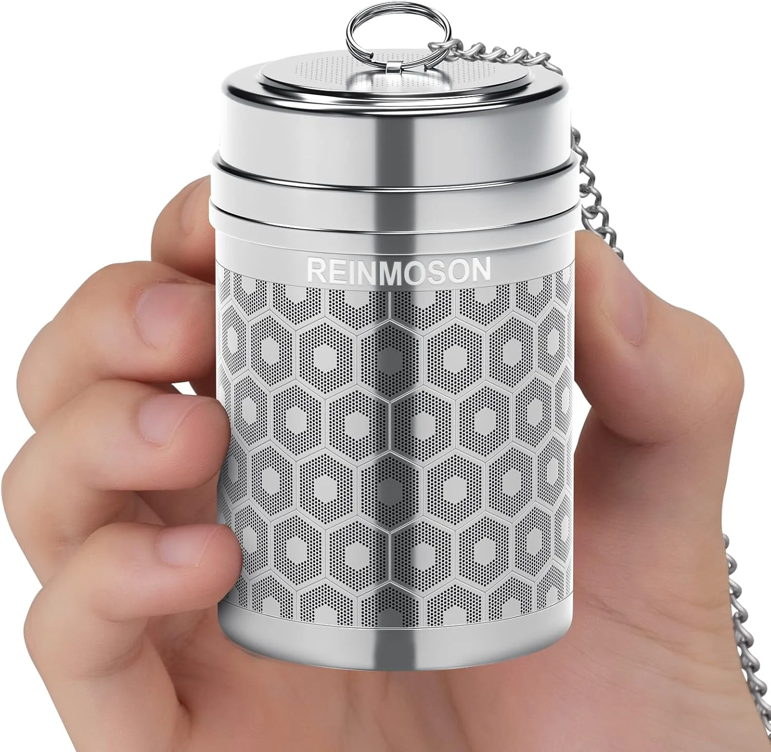 Fashionable Reinmoson Large Tea Infuser for Loose Tea Spice Infuser for Cooking Extra Fine Mesh Tea Strainers Crafted