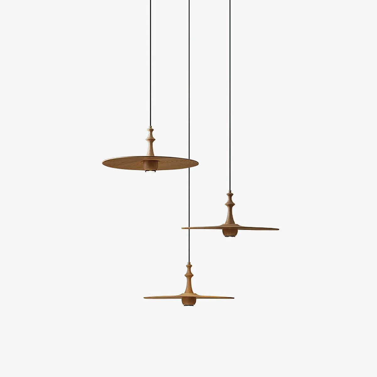 Superior Spindle Disc Pendant Lamp Exclusive