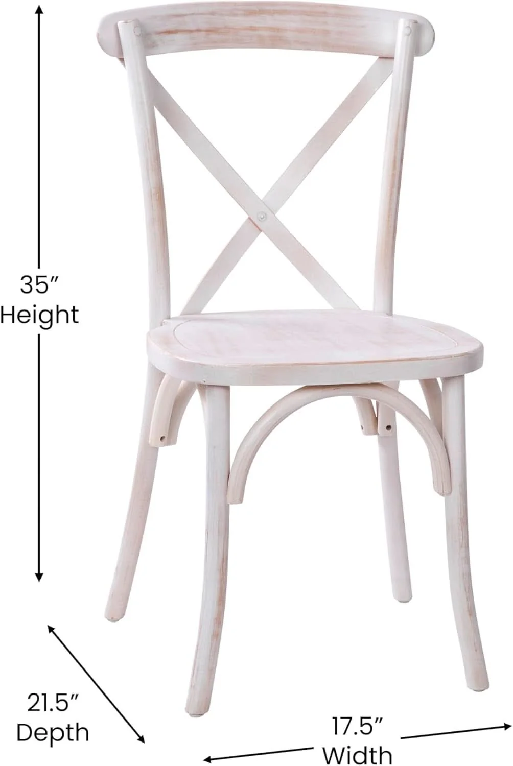 Outstanding 2 Pack Lime Wash X Back Dining Chairs Stackable For Banquet Hall And D Fine