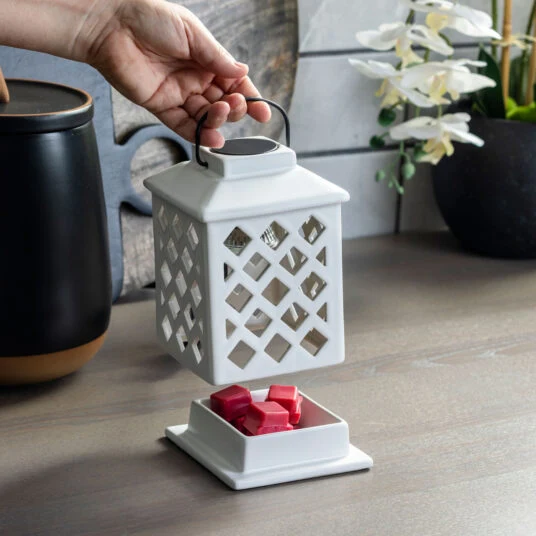 Reusable Trellis Lantern Canopy Warmer Smooth