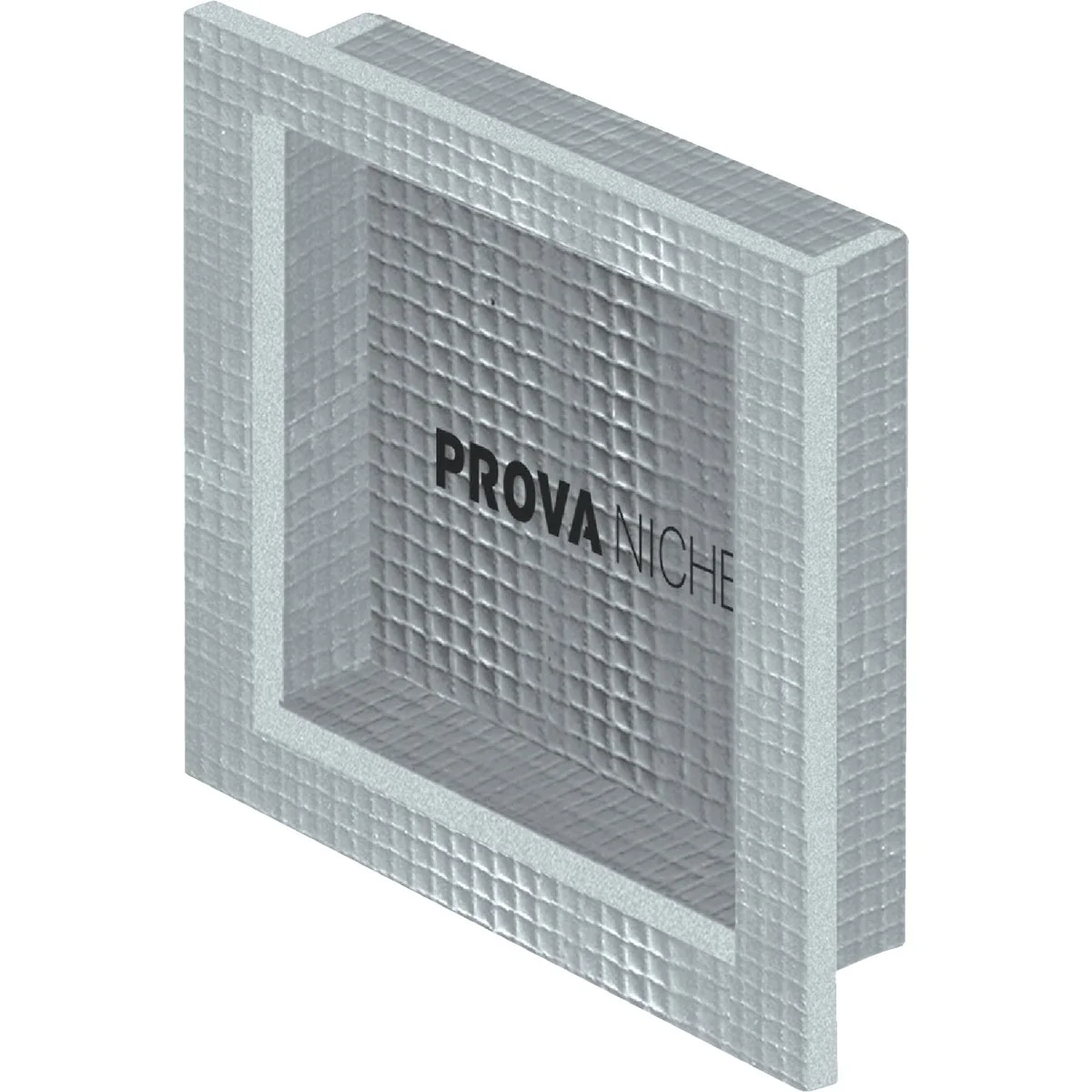 Premium Material PROVA 16 In. x 16 In. Shower Niche Original Design