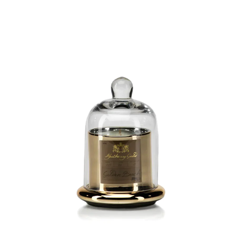 Reusable Apothecary Guild Candle Jar w Dome - Siberian Fir Eco-Friendly