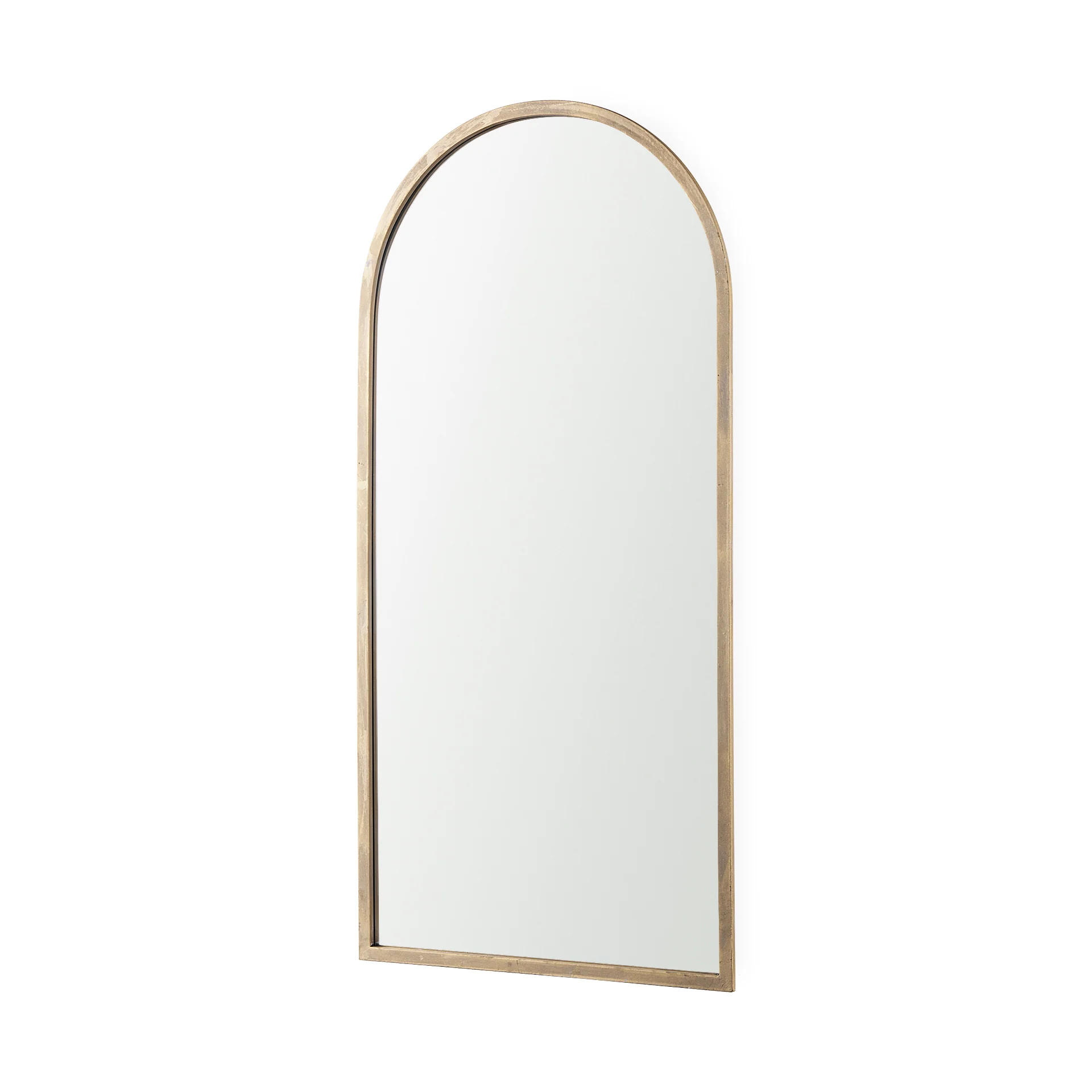 Soft Giovanna Gold Metal Frame Mirror Fashionable