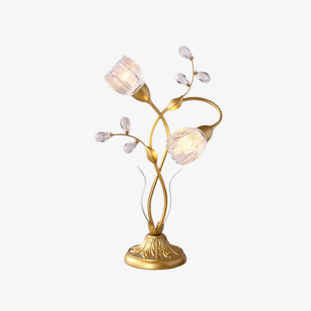 Eco-Friendly French Floral Table Lamp Breathable