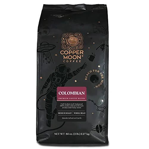 Luxury Whole Bean Coffee 80 Ounce Long-Lasting
