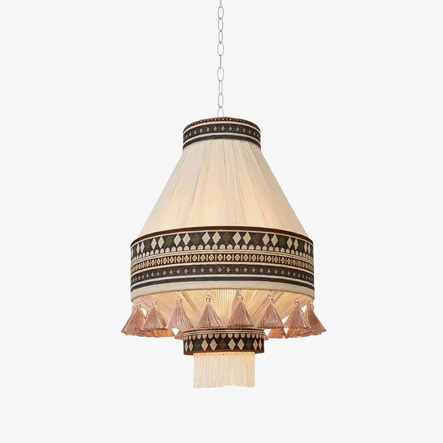 Fashionable Bohemian Fringe Pendant Lamp Classic
