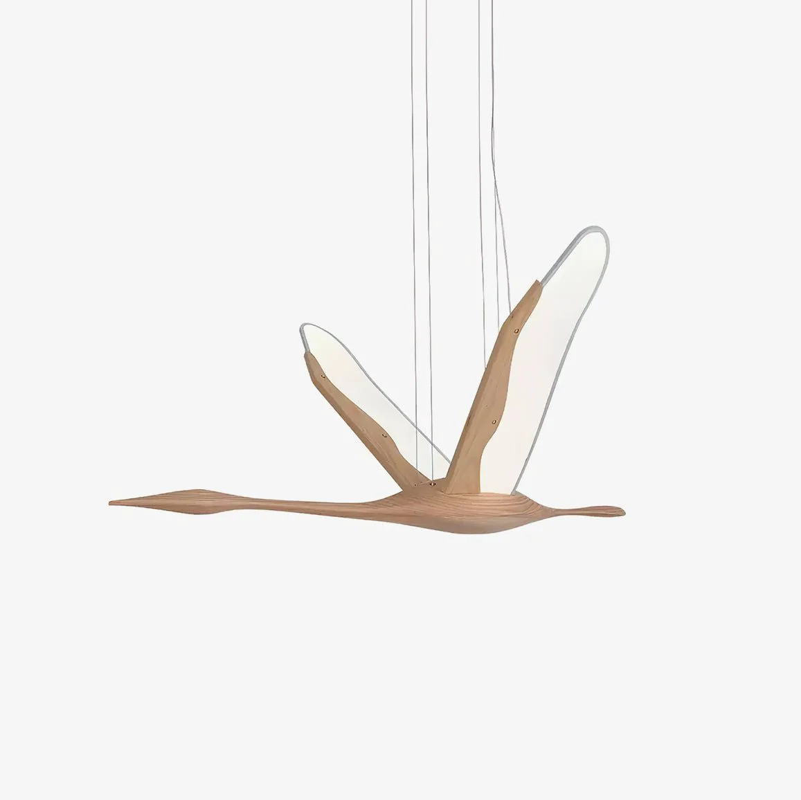 Environmentally Friendly Solitude Crane Pendant Lamp Trendy